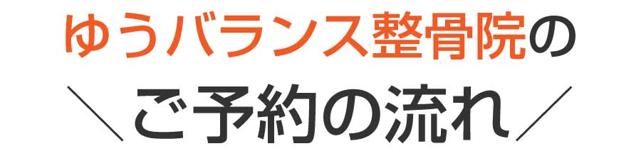 大阪府豊中市 ゆうバランス整骨院